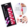 WEILUSI 50pcs Nail Polish Protector for Fingers U-Shape Tape Polish