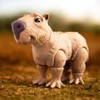 Articulated Capybara Figurine – 3D Printed Stress Relief Desk Toy