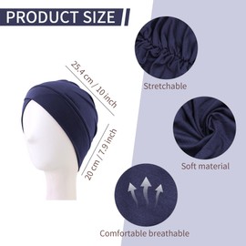 OPUHOHR 3PCS Hijab Undercap for Women 2