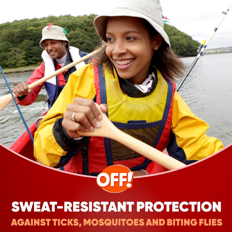 OFF! Active Insect Repellent, Sweat Resistant, Repells Mosquitoes, 6 oz