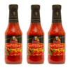 Baron Blazing Hot Sauce 155g, 3 Bottles