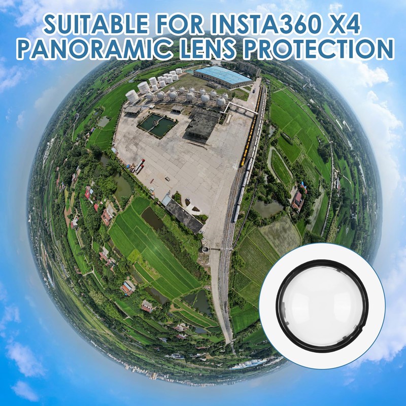 RaitWahl Premium Lens Protector for 360 X4 Sports Camera Accessories