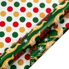 MAYPLUSS Christmas Reversible Wrapping Paper - Mini Roll - 17