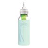 Dr. Brown's Options+ Narrow Glass Bottle Sleeve, 100% Silicone, Mint,