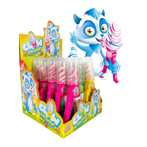 Claw Pop Lollipops, 15 x 15 g Display (15 x