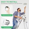DEGNJU BR30 LED Bulb, Dimmable Flood Lights Indoor CRI80 7W
