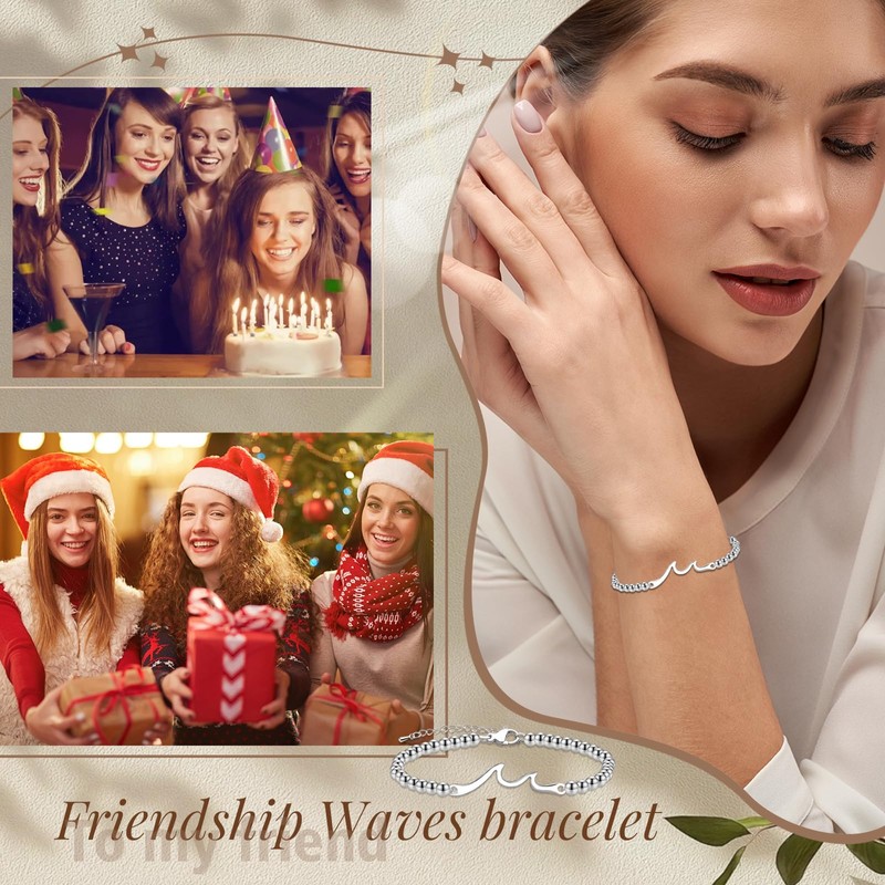 2pcs Friendship Bracelet Best Friend Bracelet Gift for Friends Friendship