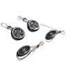 Car Loudspeakers Stereo Round Tweeter with Chrome Plated Spider Pattern