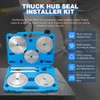 Truck Hub Seal Installer Kit, 5PCS Bearing Race and Seal