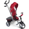 Huffy Malmö Luxe 4-in-1 Canopy Trike with Push Handle, Cup
