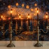 Homemory 6 Pcs Flameless Taper LED Candles with Remote and
