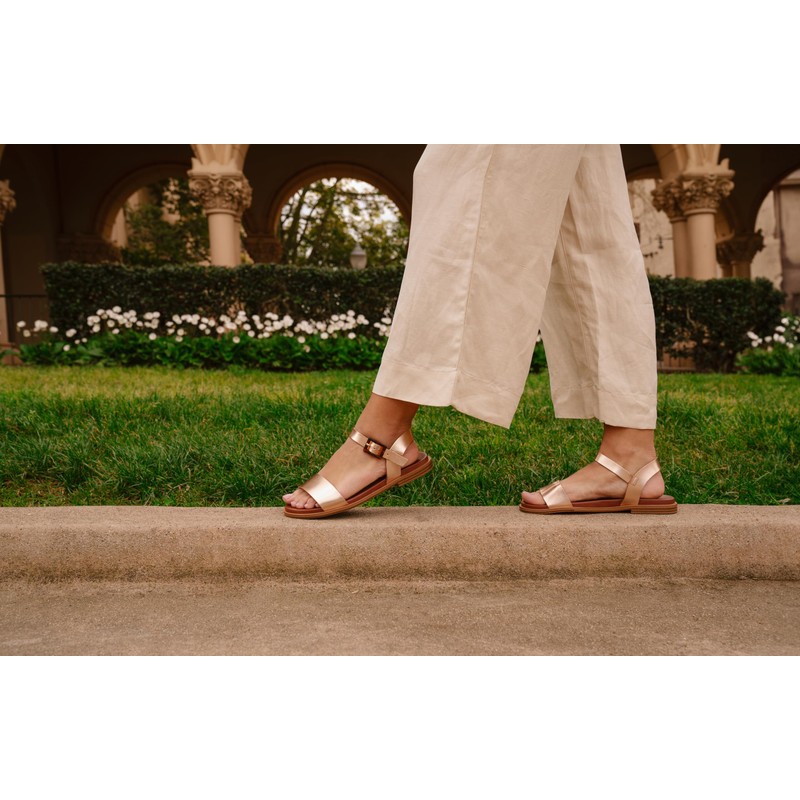 MIA Women's Peyton Sandal, Rose Gold, 10