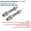 VPZMT 1''-2'' Rear Adjustable Softail Lower Kit Fits for Harley