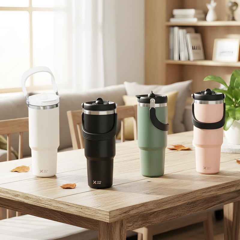 Stainless Steel Tumbler, Spill Proof, Vacuum Insulated, 20.3 fl oz