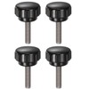 QUARKZMAN 4pcs Knurled Tension Knobs M6 x 25mm Metric 304