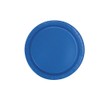Unique 31474 Paper Royal Blue Pcs 7" Round Dessert Plates