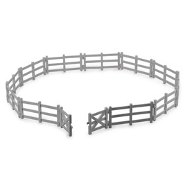 CollectA Corral Fence with Gate Vinyl Toy Fencing Medium