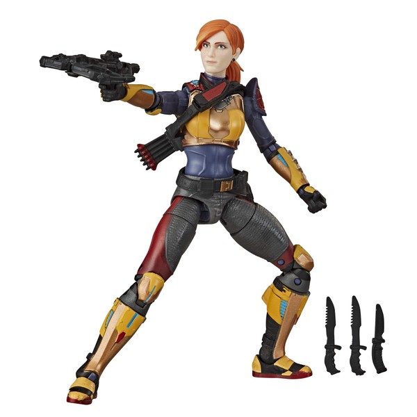 G.I. Joe Classified Series Scarlett Action Figure Collectible 05 Premium Toy with Multiple Accessories 6-Inch Scale with Custom Package Art (Deco May Vary)