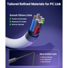 Syntech Cable de enlace con carga de 16 pies compatible