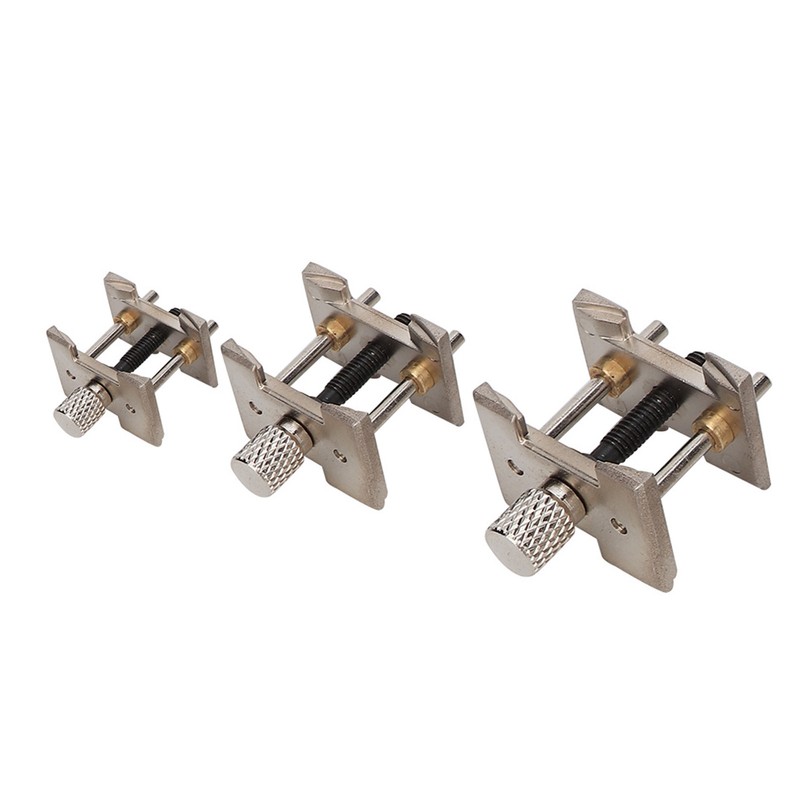 3pcs/Set Metal Watch Movement Fixed Base Holder Watchmaker Accessory Repairing