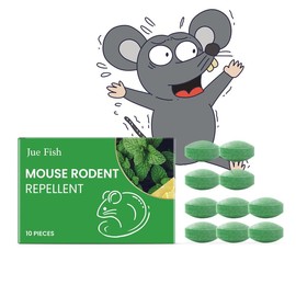 Mouse Repellent for Indoor and Outdoor Use, Gentle and Convenient Mouse Balls to Keep Rats Away:_Green_10pcs