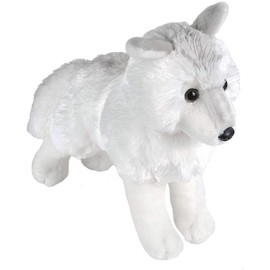 Wild Republic Arctic Wolf Plush, Stuffed Animal, Plush Toy, Gifts for Kids, Cuddlekins 12"