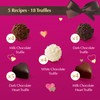 Lindt Valentine's Classic Heart Assorted Gourmet Chocolate Candy Truffles, 8.8