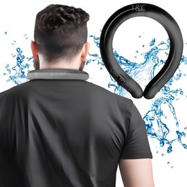 Neck cooling tube wearable cooling neck wraps for summer heat i hands free cold pack reusable neck cooler camo - Color: Monster, Size: Default