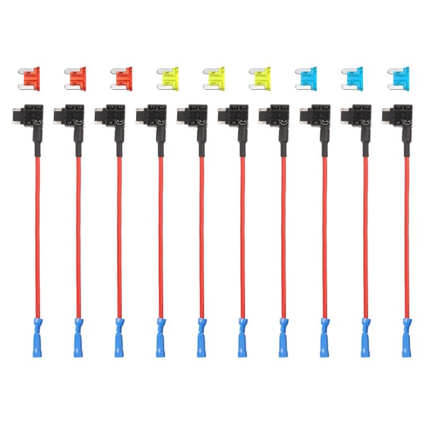 DMiotech Fuse Tap 24V 12V Car Add A Circuit Adapter