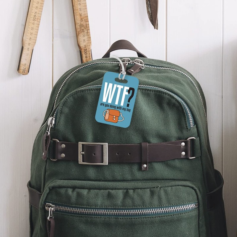 LT058 WTF? are You Doing with My Bag Novelty Funny