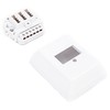 BIGtec TAE Socket Surface-Mounted NFF AP Connection Box 3 x