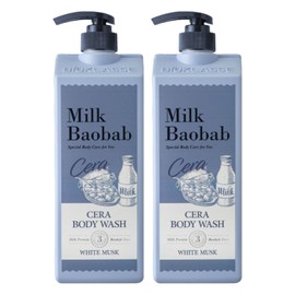 Milk Baobab Seraph Body Wash White Musk, 1.2L, 2 pieces