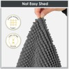Emma Barclay Noodle Soft Touch Non-Slip Bathroom Rug in Graphite