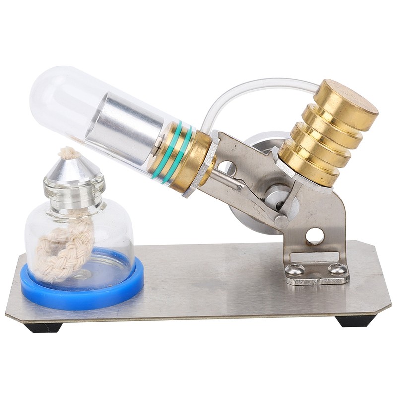 V Type Stirling Engine Model Physics Experiment Educational Tool Toy