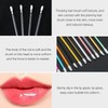 200 Pcs Aplicadores Desechables Maquillaje Cepillos Desechables para Pestañas Cepillos
