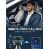 Bluetooth 5.3 FM Transmitter for Car – Wireless Radio Adapter