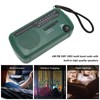 Hand Crank Solar Radio AM FM SW1 SW2 Camping LED