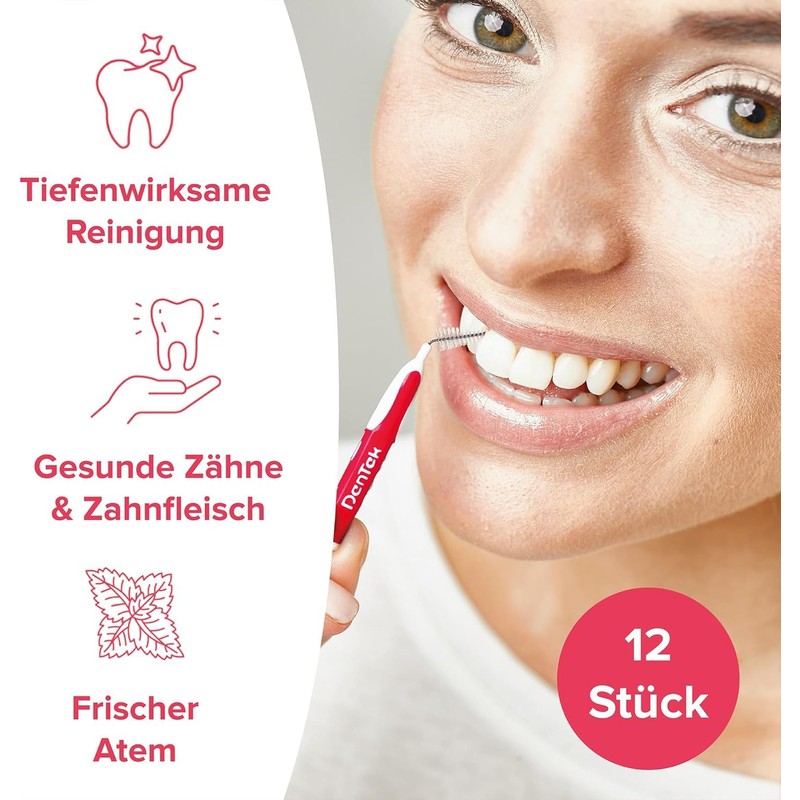 DenTek Easy Brush Size 2 (Pack of 12) - Fine