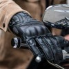Classic Line Men's Motorcycle Gloves - High-Quality Genuine Leather, Reinforced