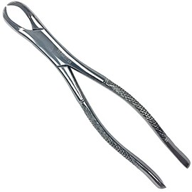 DEXA DENTAL Heavy Duty Dental Extracting Forcep # 23 Cowhorn Forcep, Lower Molars, Atraumair