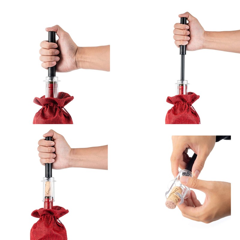 Wine Ziz Amazingly Simple Wine Opener with Foil Cutter Gift