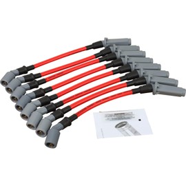 AIP Electronics DRAGON FIRE PERFORMANCE 10mm High Energy Spark Plug Wires Set Compatible with Chevy GMC Trucks/SUV 1999-2019 LS1 Vortec 4.8L 5.3L 6.0L OEM Fit PWJ255