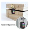 TAORANJU 4 Digit Padlocks Re-settable Combo Locks Combination Locks for
