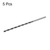 sourcing map 5pcs Brad Point Drill Bits 6mm(15/64") Dia Straight