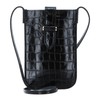 DECADENT Fiona Mobile Bag Croco Black, Croco Black