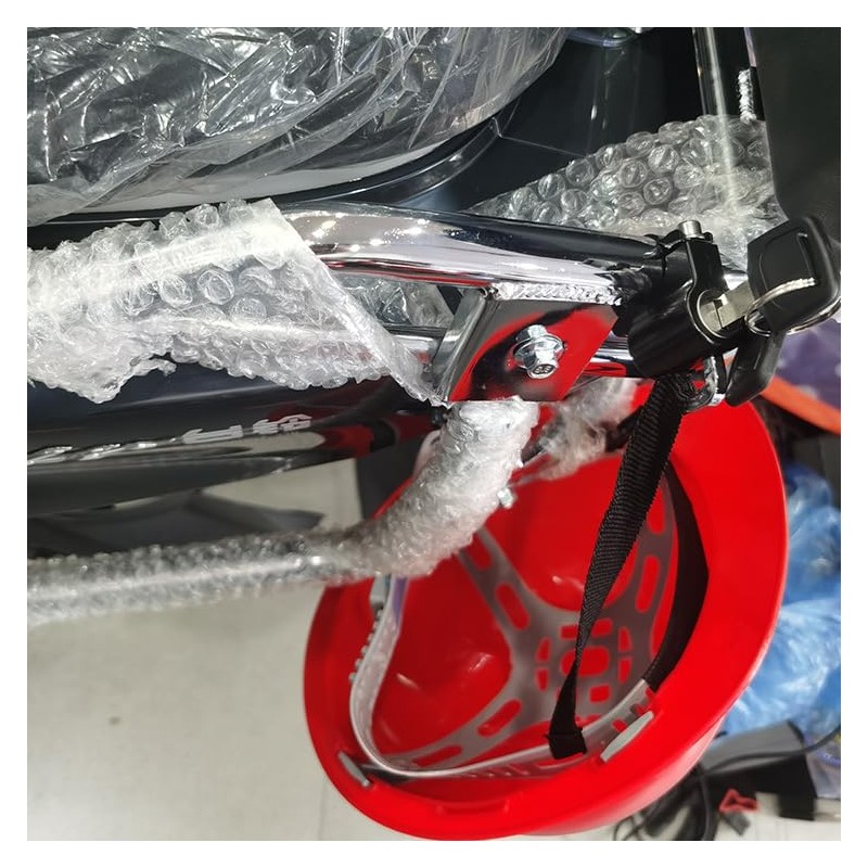 Plus Nao Helmet Holder, Helmet Lock, Motorcycle, Scooter, General Purpose,