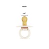 Itzy Ritzy Natural Rubber Pacifiers, Set of 2 – Natural