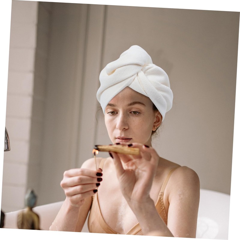 Baluue Dry Hair Cap Microfiber Hair Towel Super Absorbent Fast