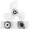 3-Blade Aluminum PrOpeller Marine 7 Spline Tooth Outboard PrOpeller Replacement