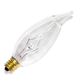 Halco Lighting Technologies CFC15 PAR38FL17/930/B/LED 2001 15W Flame CL CAND 130V Incandescent Bulb
